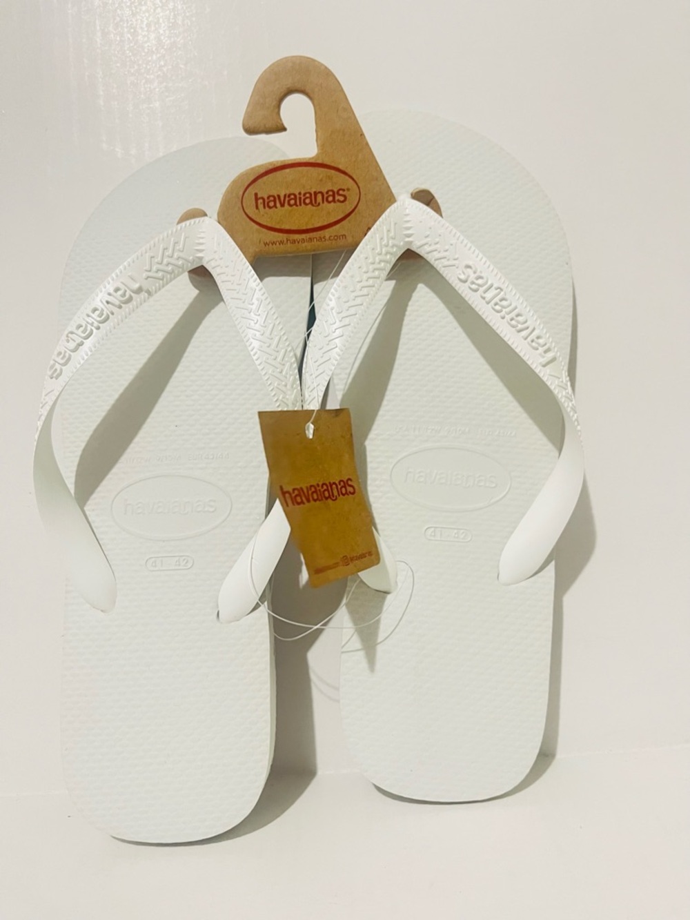 Havaianas Classic Flip Flops in White